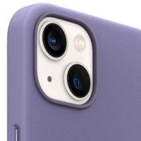 Apple Coque Leather MagSafe Apple iPhone 13 - Wisteria