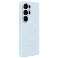 Samsung Coque arrière magnétique en silicone Samsung Galaxy S26 Ultra - Light Blue