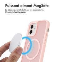imoshion Coque Color Guard avec MagSafe Apple iPhone 12 (Pro) - Rose clair