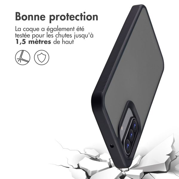 Accezz Coque Givrée Robuste Samsung Galaxy A17 (5G) / (4G) - Noir