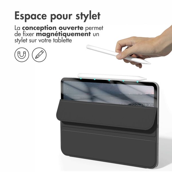 imoshion Magnetic etui de téléphone portefeuille Apple iPad Air 13 pouces (2026) M4 / (2025) M3 / (2024) M2 - Noir