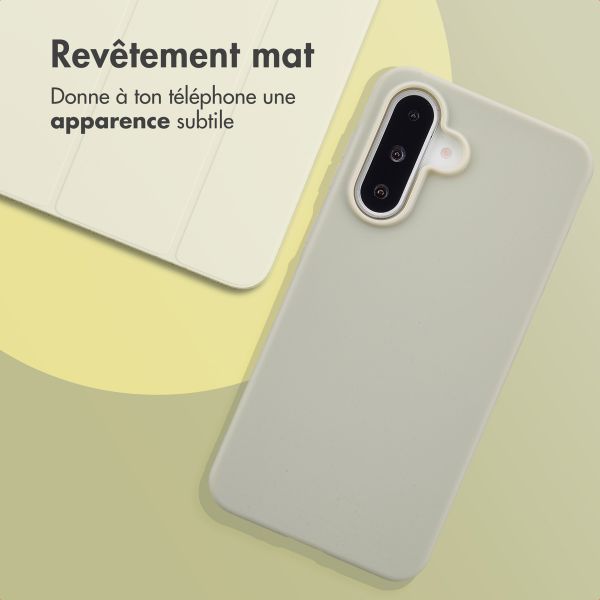 imoshion Coque Couleur Samsung Galaxy A36 / A56 - Gris