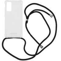 imoshion Coque arrière transparente avec cordon Samsung Galaxy S20 FE - Noir