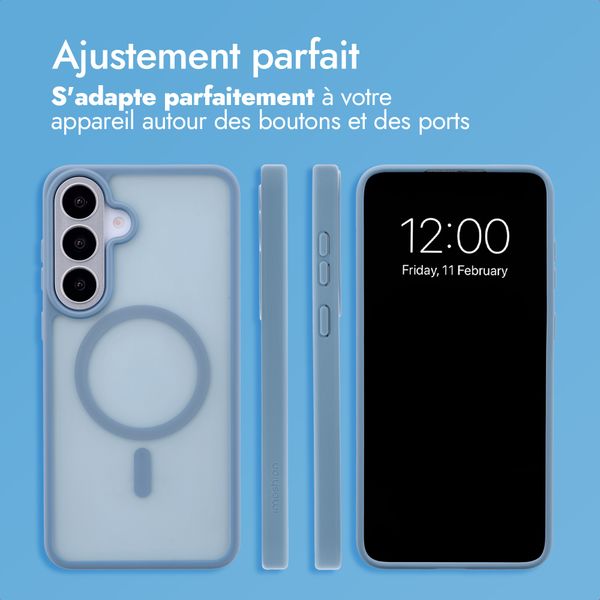 imoshion Coque Color Guard avec MagSafe Samsung Galaxy S26 FE / S25 FE - Bleu clair