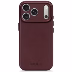Decoded Coque en cuir MagSafe Apple iPhone 17 Pro Max - Burgundy