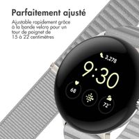 imoshion Bracelet en nylon Google Pixel Watch / Watch 2 / Watch 3 / Watch 4 (41 mm) - Gris clair
