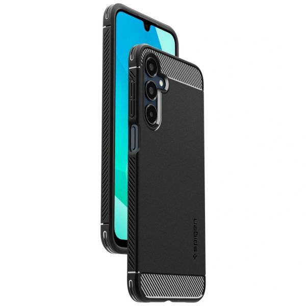 Spigen Coque Rugged Armor Samsung Galaxy A16 - Matte Black