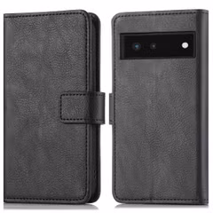 imoshion Étui de télephone portefeuille de luxe Google Pixel 6 - Noir