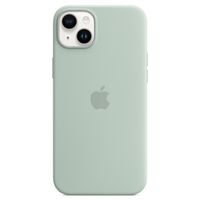 Apple Coque en silicone MagSafe Apple iPhone 14 Plus - Succulent