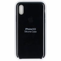 Apple Coque en silicone Apple iPhone X / Xs - Noir