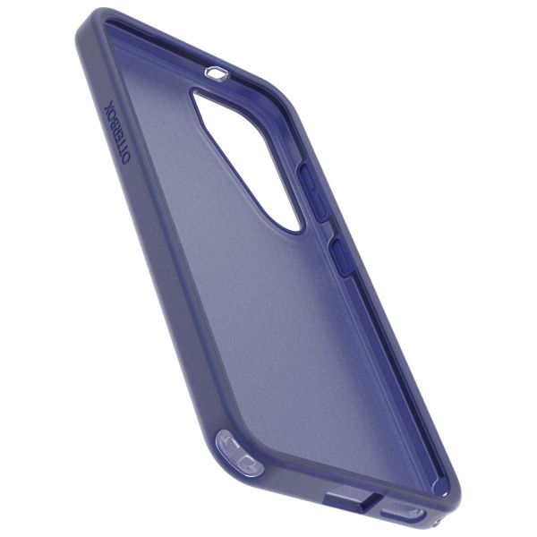 OtterBox Coque Symmetry Soft Touch MagSafe Samsung Galaxy S25 - Purple & Blue