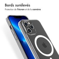 Accezz Coque Clear avec MagSafe Apple iPhone 13 Pro Max - Transparent