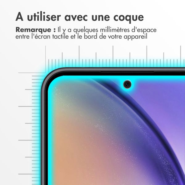 Accezz Protection d'écran en verre trempé 2-pack Samsung Galaxy A54 (5G) / S23 FE