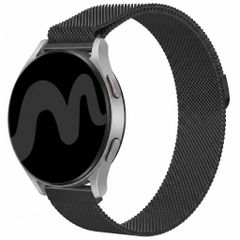 imoshion Bracelet magnétique milanais  - Connexion universelle 24 mm - Noir