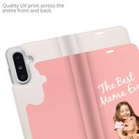 Concevez votre propre housse portefeuille Samsung Galaxy A36 - Blanc
