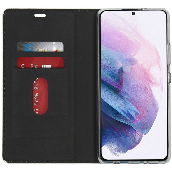 Concevez votre propre housse portefeuille Samsung Galaxy S21 Plus - Blanc