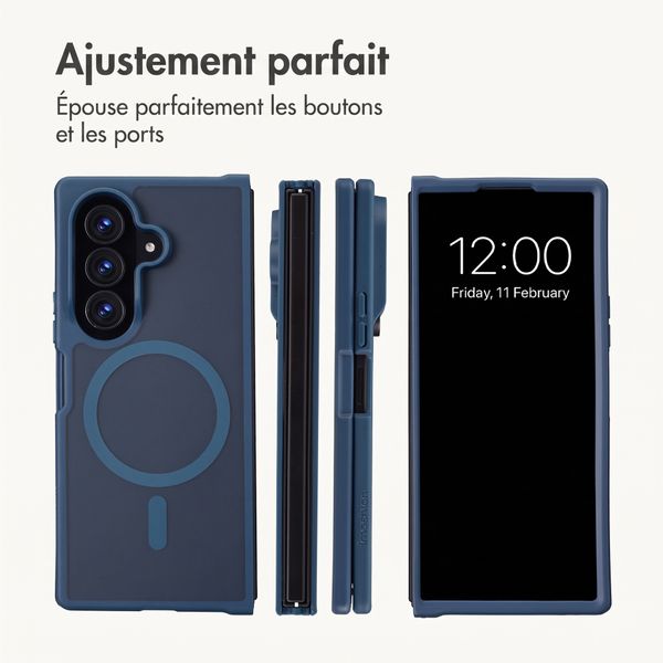 imoshion Coque Color Guard avec MagSafe Samsung Galaxy Z Fold 8 Ultra - Bleu foncé