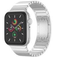 Selencia Bracelet à maillons en acier Apple Watch | 44/45/46/49 mm - Argent