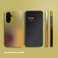 Selencia Coque arrière Vivid Samsung Galaxy A57 (5G) - Gradient Olive Dust