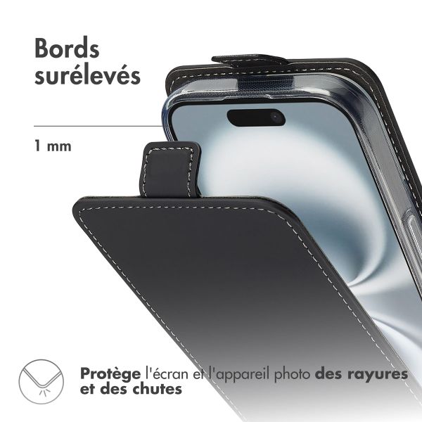 Accezz Étui à rabat Apple iPhone 16 Pro - Noir