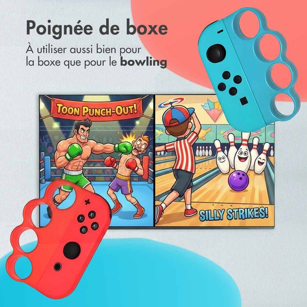 imoshion Ensemble Nintendo Switch - Ensemble d'accessoires de 15 pièces pour Nintendo Switch & Switch OLED