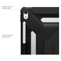 UAG Coque arrière Scout Plus avec support Scout Apple iPad Air 11 pouces (2026) M4 / (2025) M3 / (2024) M2 - Black