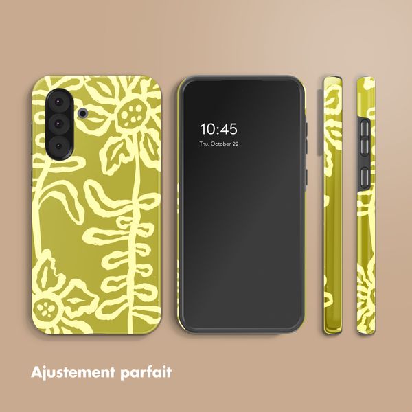 Selencia Coque arrière Vivid Samsung Galaxy A36 / A56 - Chalky Bloom