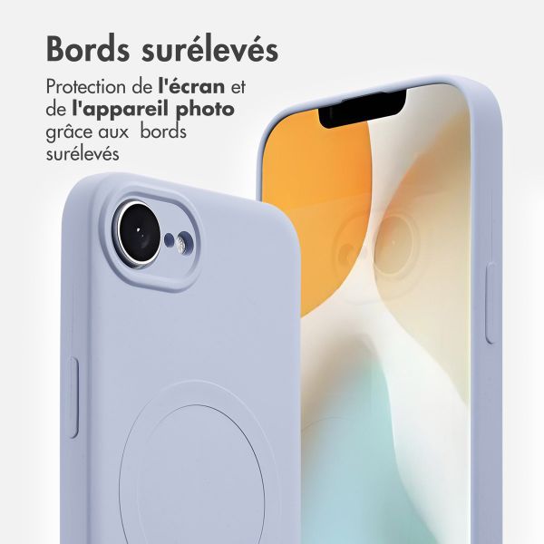 imoshion Coque Couleur avec MagSafe Apple iPhone 17e / 16e - Lila