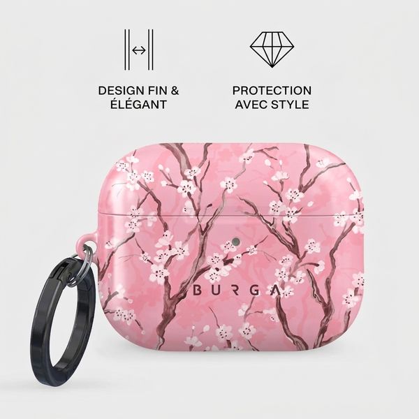 Burga Coque rigide Apple AirPods Pro 3 - Sakura