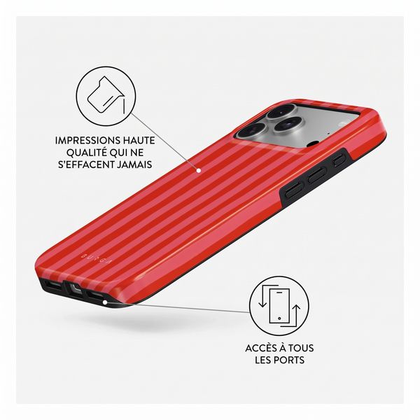 Burga Coque Tough MagSafe Apple iPhone 18 Pro - Pomegranate