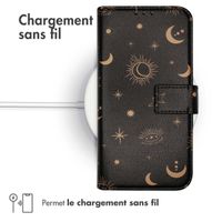 imoshion Étui de télephone portefeuille Design Samsung Galaxy S24 - Sky Black