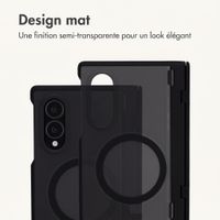 imoshion Frosted Backcover avec MagSafe et support Samsung Galaxy Z Fold 8 - Noir