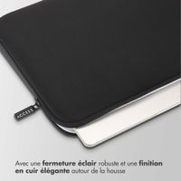Accezz Pochette ordinateur 15-16 pouces - Noir