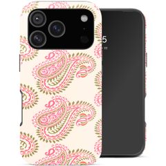Selencia Coque arrière Vivid avec MagSafe Apple iPhone 18 Pro Max / 17 Pro Max - Paisley Blush