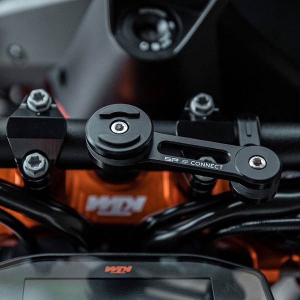 SP Connect Support de téléphone Moto Mount Pro pour vélo / scooter / moto pour coques SPC+ - Noir
