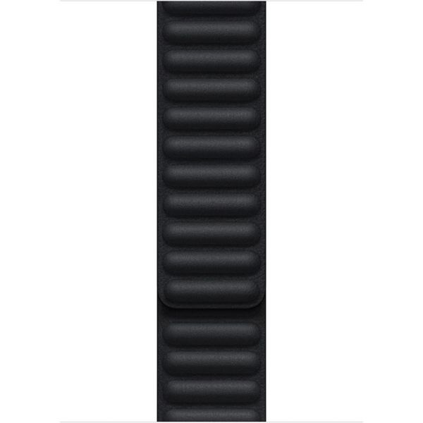 Apple Bracelet Leather Link Apple Watch | 38/40/41/42 mm - Taille M/L - Midnight