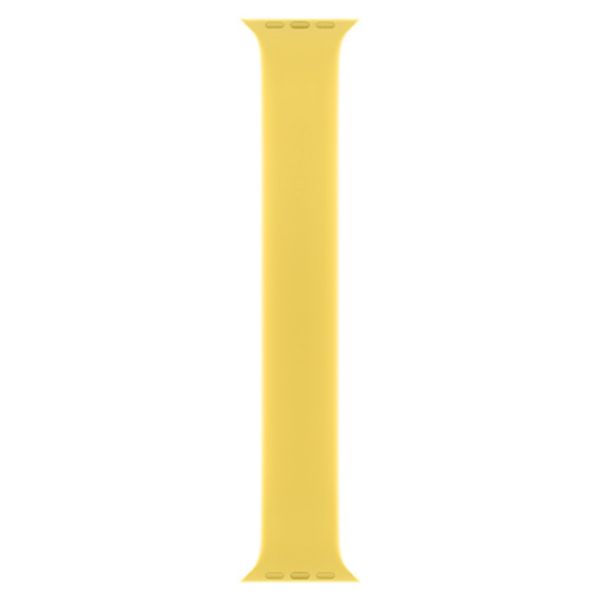 Apple Bracelet Boucle unique en Silicone Apple Watch | 38/40/41/42 mm - Taille 7 - Ginger