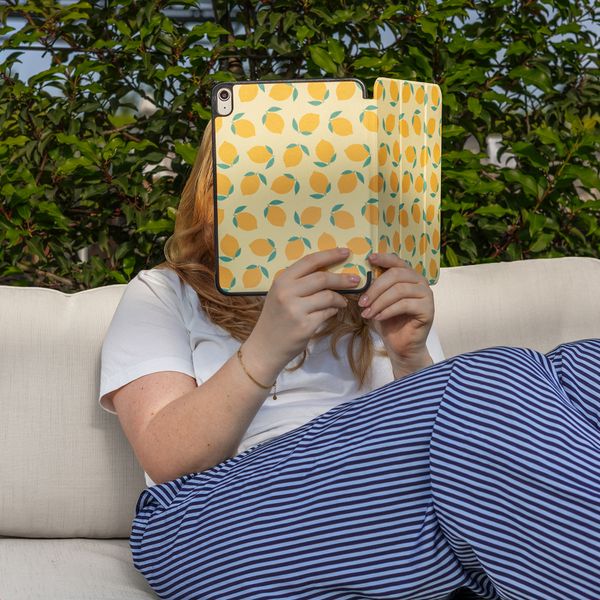 imoshion Coque tablette Design Trifold Samsung Galaxy Tab A11 Plus / A9 Plus - Citrus Dream