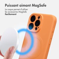 imoshion Coque Couleur avec MagSafe Apple iPhone 16 Pro Max - Orange