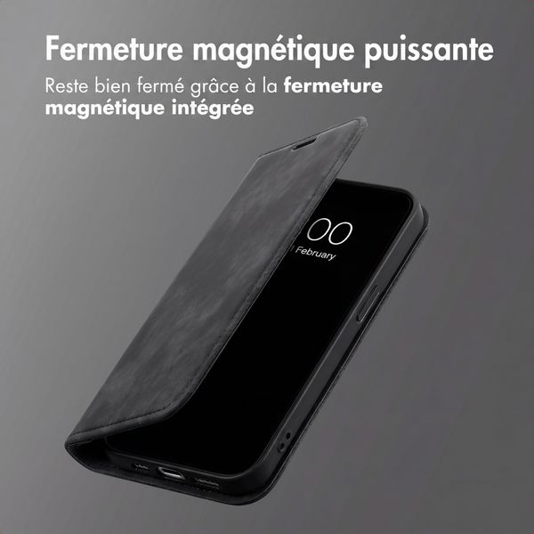 imoshion Étui de téléphone portefeuille Slim Google Pixel 11 Pro - Noir