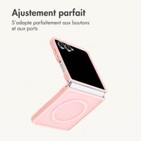 imoshion Coque Color Guard avec MagSafe Samsung Galaxy Z Flip 8 - Rose clair