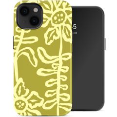 Selencia Coque arrière Vivid Apple iPhone 14 - Chalky Bloom
