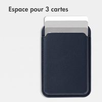 imoshion Porte-cartes magnétique - Compatible avec MagSafe - Bleu foncé