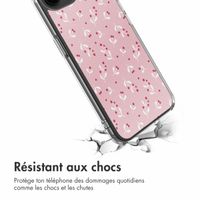 imoshion Coque Design Apple iPhone 17e / 16e - Berries Blush