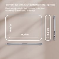 Selencia Pochette ordinateur Teddy 13-14 pouces - Sand