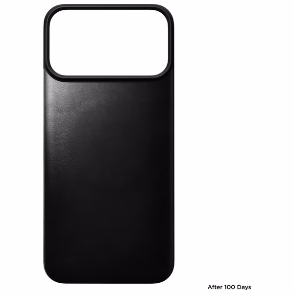 Nomad Magnetic Leather Backside Apple iPhone 18 Pro Max - Black