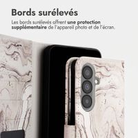 imoshion Étui de télephone portefeuille Design Samsung Galaxy A57 (5G) - Sandy Marble