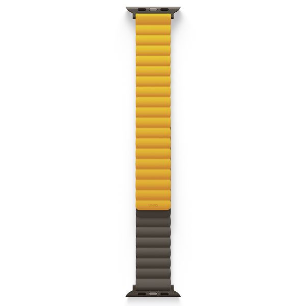 Uniq Bracelet Revix réversible Apple Watch | 44/45/46/49 mm - Mustard / Khaki