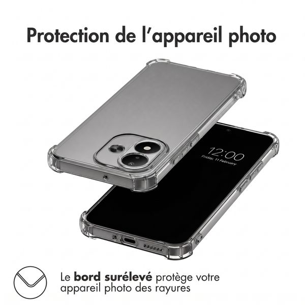 imoshion Shockproof Case Xiaomi Redmi Note 17 (5G) - Transparent