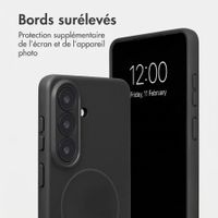Accezz Coque Grip avec MagSafe Samsung Galaxy S26 - Noir